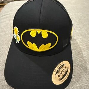 Hurley Black and Yellow Logo Cap